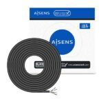 Aisens Cable de Red Exterior Impermeable RJ45 Cat.6 Ftp Rigido Awg24 - 100m - Color Negro - Imagen 3