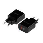 Aisens Cargador 20W - 1xUSB-C PD3.0 - 1xUSB-A QC3.0 - Color Negro - Imagen 2