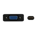 Aisens Conversor Aluminio USB-C a VGA - USB-C/M-Hdb15/H - 15cm - Color Gris - Imagen 3