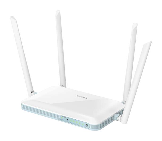 218797_1 D-Link Eagle Pro AI N300 WiFi Smart Router - Hasta 300Mbps - 4 Puertos LAN 10/100Mbps y 1 Puerto WAN 10/100Mbps - 4 Antenas Externas - Imagen 1
