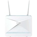 D-Link Eagle Pro AI AX1500 Mesh WiFi Router 4G Doble Banda - Hasta 1200Mbps - 3 Puertos LAN Gigabit 10/100/1000Mbps y 1 Puerto WAN Gigabit 10/100/1000Mbps - 2 Antenas Externas