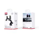 XO Soporte Universal para Telefonos - Apertura Mandril de 60-90mm - Ventosa de Agarre Fuerte - Dimensiones de 190x170x75mm - Peso de 180gr - Compatible con Telefonos de 5 A 69" - Color Negro - Imagen 3
