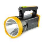 XO Foco Potente Recargable - Tamaño Optica 95mm - Luz Fuerte Hasta 4H, Luz Normal Hasta 8H, Luz Estroboscopica Hasta 48H - Color Negro