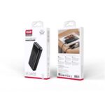 XO Powerbank 20000 Negro - 20000Mah - LCD - Salida USB x 2, 5V/2A - Entrada Micro USB y Tipo C - Carga rápida - Imagen 2