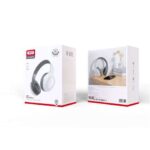 XO BE35 Auriculares Bluetooth 5.0 - Diadema Ajustable - Almohadillas Acolchadas - Autonomia hasta 15h - Color Blanco/Gris - Imagen 2