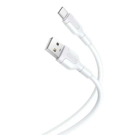 219847_1 XO Cable de Carga y Transmision de Datos Tipo C - Longitud 1m - Silicona Suave y Duradera - Alta Velocidad 5V, 2.1A - Conector Tipo C (Negro) - Imagen 1