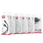 XO Cable de Conector Lightning - Longitud 1 Metro - Carga y Transmision de Datos de Alta Velocidad - 5V, 21A - Cable de Silicona Suave y Duradero - Tacto Confortable - Color Negro - Imagen 2