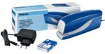 Petrus E-110 Contactless Grapadora Electrica - Hasta 10 Hojas - Grapado Cerrado - Color Azul - Imagen 4