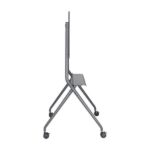 Aisens Soporte de Suelo Pro para Pantallas Interactivas/TV de 50 a 86" - Bandeja Multiusos - Peso Max. 120kg - Color Negro - Imagen 4