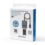 Aisens USB-C Dock M.2 (NGFF) Asuc-M2D012-Gr SATA/NVME a USB3.1 GEN2 - Color Gris - Imagen 5