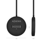 Aisens USB-C Dock M.2 (NGFF) Asuc-M2D013-Bk SATA/NVME a USB3.1 GEN2 - Color Negro - Imagen 3