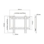 Aisens Soporte ECO Ultra Delgado para Monitor/TV 35kg de 23-42 - Color Negro - Imagen 4