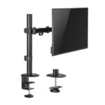 Aisens Soporte de Mesa ECO Giratorio e Inclinable para Monitor/TV 9kg (3 Pivotes - 1 Brazo) de 17-32 - Color Negro - Imagen 3