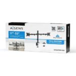 Aisens Soporte de Mesa ECO Giratorio e Inclinable para Monitor/TV 9kg (3 Pivotes - 2 Brazos) de 17-32 - Color Negro - Imagen 5
