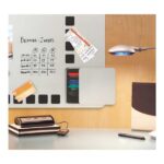 Nobo Pizarra Combinada Magnetica con Cuadriculas de Espuma para Fijar Notas 610x390mm - Incluye 4 Rotuladores, 2 Imanes y Borrador - Almacenamiento para Rotuladores y Borrador - Imagen 2
