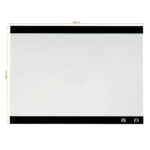 Nobo Pizarra Blanca Magnetica Pequeña con Clip para Notas 430x580mm - Diseño sin Marco - Funciones de Gancho - Color Blanco - Imagen 2