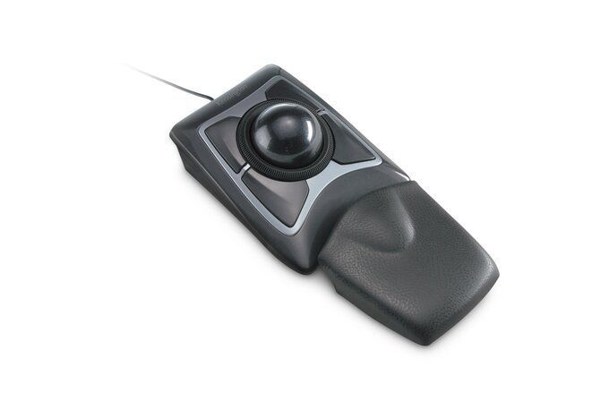 222292_1 Kensington Expert Raton con Trackball Optico USB - Bola de 55mm - 4 Botones Personalizables - Reposamuñecas Extraible - Compatible con PC y Mac - Cable de 1.80m - Color Negro - Imagen 1