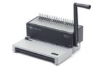 GBC Encuadernadora de Canutillo Combbind C150Pro - Perforacion A4 - Encuadernacion Hasta 450 Hojas - Estructura de Aluminio Resistente - Color Blanco