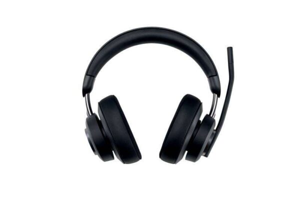 Kensington H3000 Auriculares Circumaurales Bluetooth 5.2 con Microfono Plegable - Cancelacion PNC y ENC - Autonomia hasta 60h - Incluye Adaptador de USB-C a USB-A, Cable USB-C y Estuche Rigido - Color Negro - Imagen 2