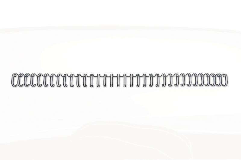 222687_1 GBC Wirebind Encuadernacion de Alambre 9.5mm - A4 Negro (100) - Profesional Duradero Flexible - Color Negro - Imagen 1