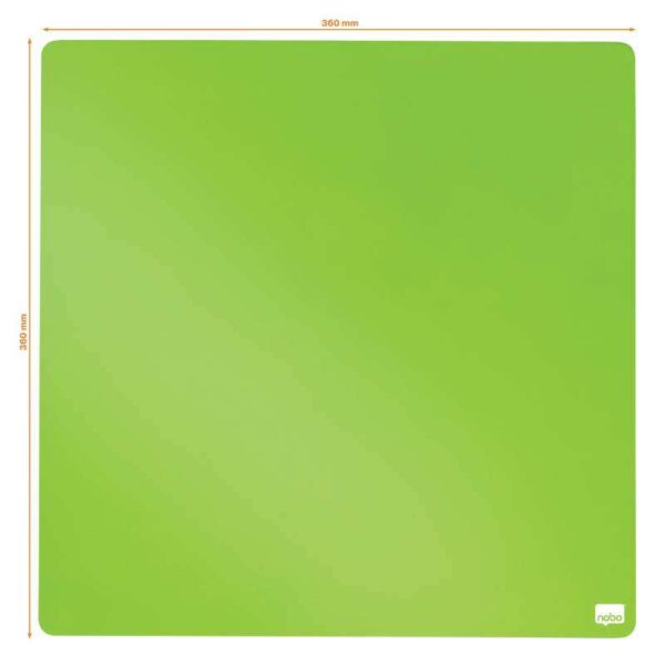Nobo Tile Mini Pizarra Magnetica 360x360mm - sin Marco - Borrado en Seco - Azul - Imagen 3