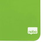Nobo Tile Mini Pizarra Magnetica 360x360mm - sin Marco - Almohadillas Adhesivas e Imanes - Diseño Creativo y Colorido - Color Violeta - Imagen 5