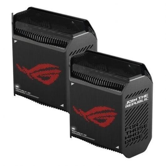 223167_1 Asus ROG Rapture GT6 Pack 2 Unidades Router WiFi Mesh AX10000 Tri-Banda MU-MIMO - Color Negro - Imagen 1