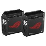 Asus ROG Rapture GT6 Pack 2 Unidades Router WiFi Mesh AX10000 Tri-Banda MU-MIMO - Color Negro - Imagen 2