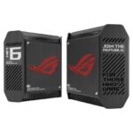 Asus ROG Rapture GT6 Pack 2 Unidades Router WiFi Mesh AX10000 Tri-Banda MU-MIMO - Color Negro - Imagen 3