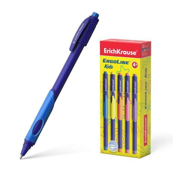 223612_1 Erichkrause Boligrafo Ergoline Kids - Ultra Glide Technology - Tinta Color Azul - Imagen 1
