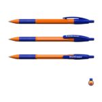Erichkrause R-301 Naranja Matic&Grip Boligrafo Retractil - Punta de 07mm - Trazo de 0.35mm - Grip de Goma - Tinta de Secado Rapido - Color Azul - Imagen 2