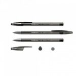 Erichkrause R-301 Original Boligrafo de Tinta de Gel - Punta 0.5mm - Trazo 0.4mm - Cuerpo Translucido Tintado - Grip Perfilado Comodo - Secado Rapido - Color Negro - Imagen 2