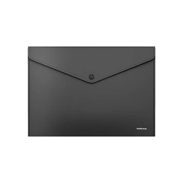 225182_1 Erichkrause Fizzy Classic Sobre Portadocumentos ?4 - Fabricado en Plastico Opaco - Textura Rugosa - Color Negro - Imagen 1