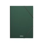 Erichkrause Matt Classic Carpeta Solapas A4 - Fabricada en Polipropileno - Color Verde - Imagen 2
