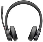 Plantronics/Poly Voyager 4320 UC M Auriculares con Microfono Bluetooth - Almohadillas Acolchadas - Controles en Auricular- Color Negro - Imagen 2