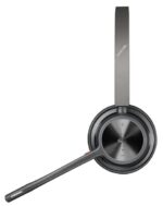 Plantronics/Poly Voyager 4320 UC M Auriculares con Microfono Bluetooth - Almohadillas Acolchadas - Controles en Auricular- Color Negro - Imagen 4