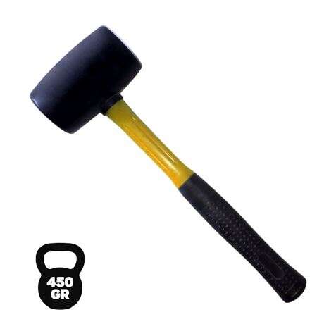 228392_1 Blim Mazo para Trabajos Delicados - Peso 450G - Cabeza de Caucho - Mango de Fibra - Color Negro - Imagen 1