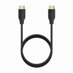 Aisens Cable HDMI V2.0 Premium Alta Velocidad / Hec 4K@60Hz 18Gbps - A/M-A/M - 1.0m - Color Negro - Imagen 3