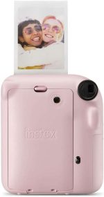 Fujifilm Pack Best Memories Instax Mini 12 Blossom Pink Camara Instantanea + Film Instax Mini 10ud. + 3 Portafotos - Tamaño de Imagen 62x46mm - Flash Auto - Exposicion Automatica - Mini Espejo para Selfies - Modo Primer Plano - Imagen 4