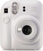 Fujifilm Pack Best Memories Instax Mini 12 Clay White Camara Instantanea + Film Instax Mini 10ud. + 3 Portafotos - Tamaño de Imagen 62x46mm - Flash Auto - Exposicion Automatica - Mini Espejo para Selfies - Modo Primer Plano - Imagen 2