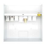 Aisens Caja de Conexiones VGA, Jack 3.5, 2x HDM, 1x USB-, 1x USB-B, 2x RJ45 Cat.6A STP - Color Blanco - Imagen 2