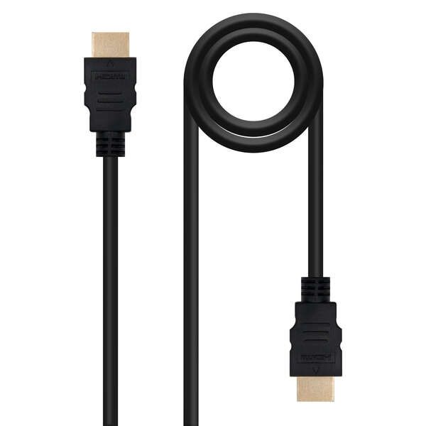 231912_1 Nanocable Cable HDMI V1.4 (Alta Velocidad/Hec) A/M-A/M 10m - Color Negro - Imagen 1