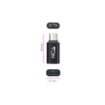 Nanocable Adaptador Micro USB/M A USB-C/H - Color Negro - Imagen 2