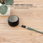Nanocable Adaptador Micro USB/M A USB-C/H - Color Negro - Imagen 3