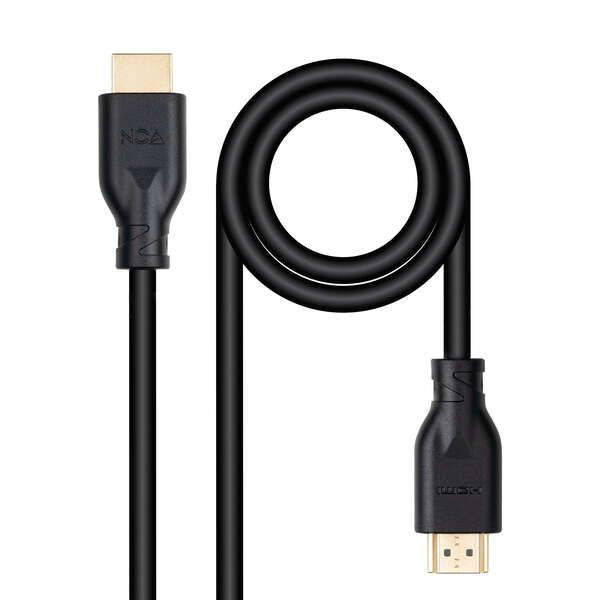 231962_1 Nanocable Cable HDMI V2.0 4K@60Hz 18Gbps CCS 1.5m - Color Negro - Imagen 1