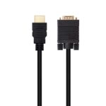Nanocable Cable Conversor HDMI a VGA, HDMI/M-VGA/M 1.8m - Color Negro - Imagen 2