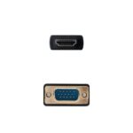 Nanocable Cable Conversor HDMI a VGA, HDMI/M-VGA/M 1.8m - Color Negro - Imagen 3