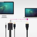 Nanocable Cable Conversor HDMI a VGA+Jack3.5+USB-A 1.8m - Color Negro - Imagen 3