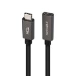 Nanocable Cable USB 3.2 Gen2x2 60W 4K/60Hz USB-C M/H - 1.0m - Color Negro - Imagen 3