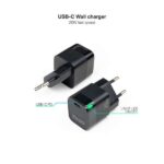 Tooq Cargador de Pared USB-C/PD 20W - Color Negro - Imagen 2